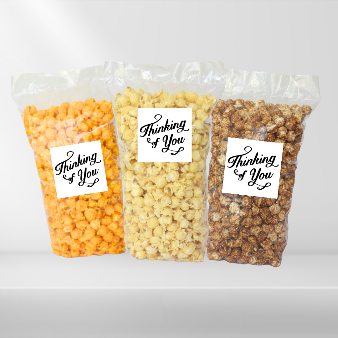 "Thinking of You" Large Bag Encouragement Popcorn - www.unclemyronspopcorn.com