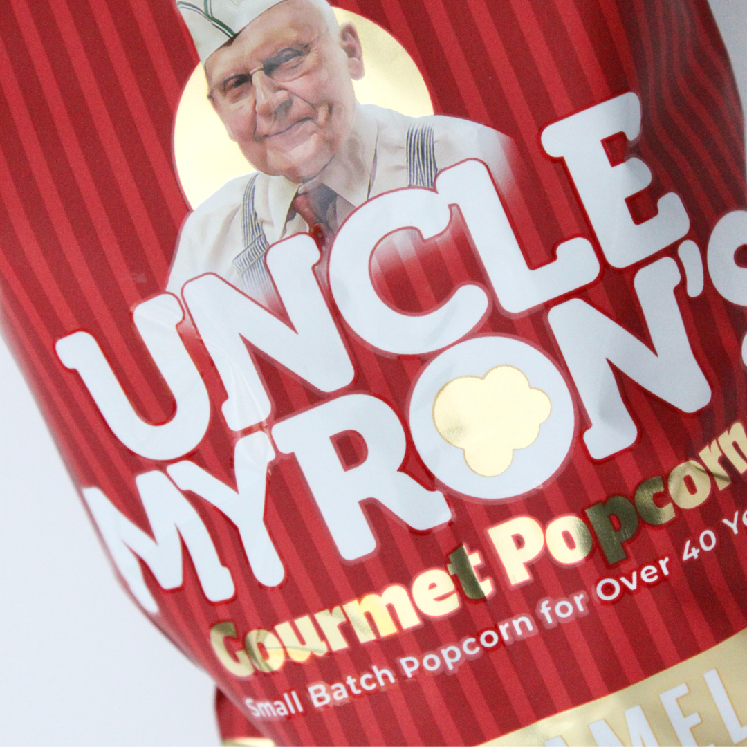 Uncle Myron's Popcorn Bag - www.unclemyronspopcorn.com