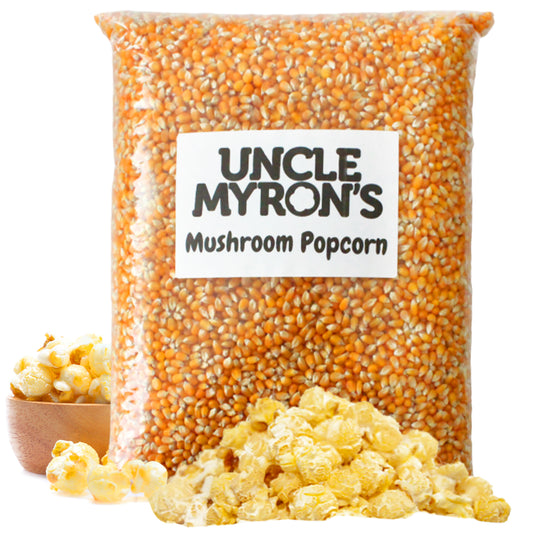 10 Pound Mushroom Popcorn Kernels - www.unclemyronspopcorn.com
